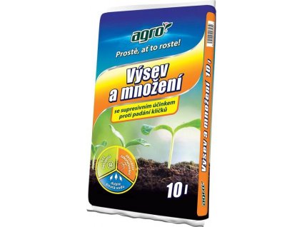 46500 agro substrat pro vysev a mnozeni 10 l