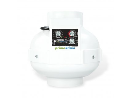 Prima Klima 125mm, 680 m3/h - Temperatur- und Mindestdrehzahlregelung, EC motor