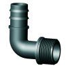 Schlauchtülle 20 mm mit Winkelstück, Außengewinde 3/4"