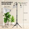 the grow bulb is replaceable power cord 5.08ft