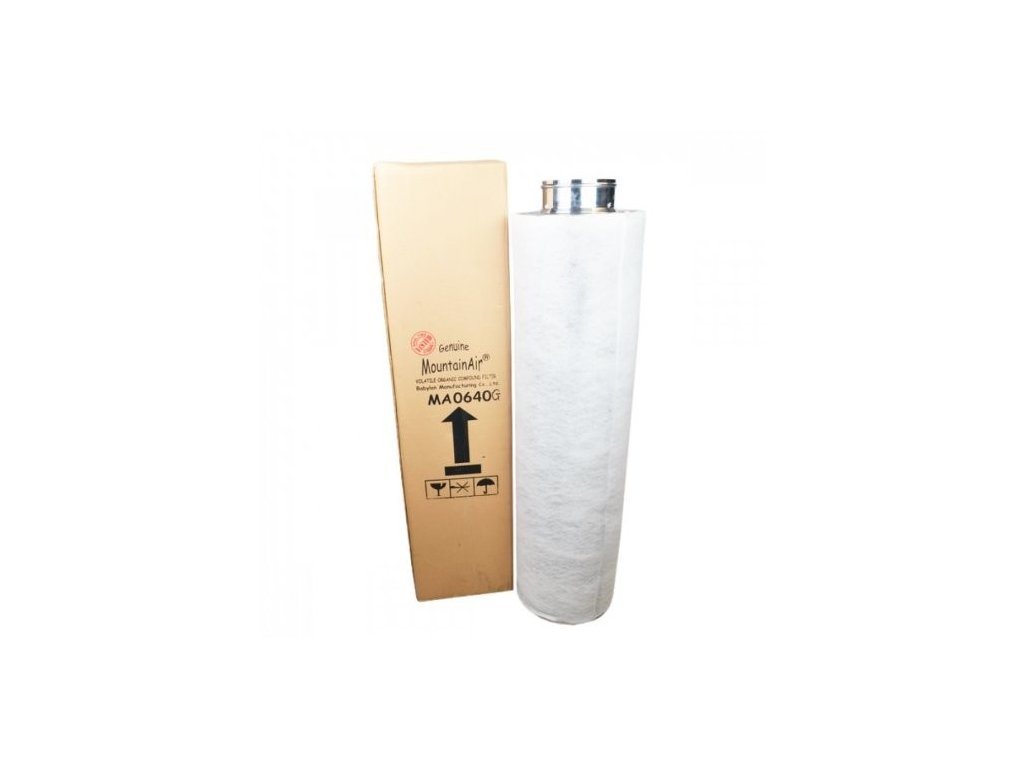 Mountain Air Filter 1130 m³/h, 150×1000 mm, Aktivkohle (640G)  