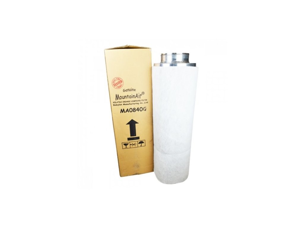 Mountain Air Filter 1615 m³/h, 200×1000 mm, Aktivkohle (840G)  