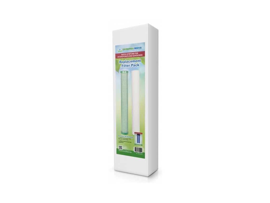 GrowMax Water Ersatzfilter-Set für Garden Grow 480 L/h (2 Stück)
