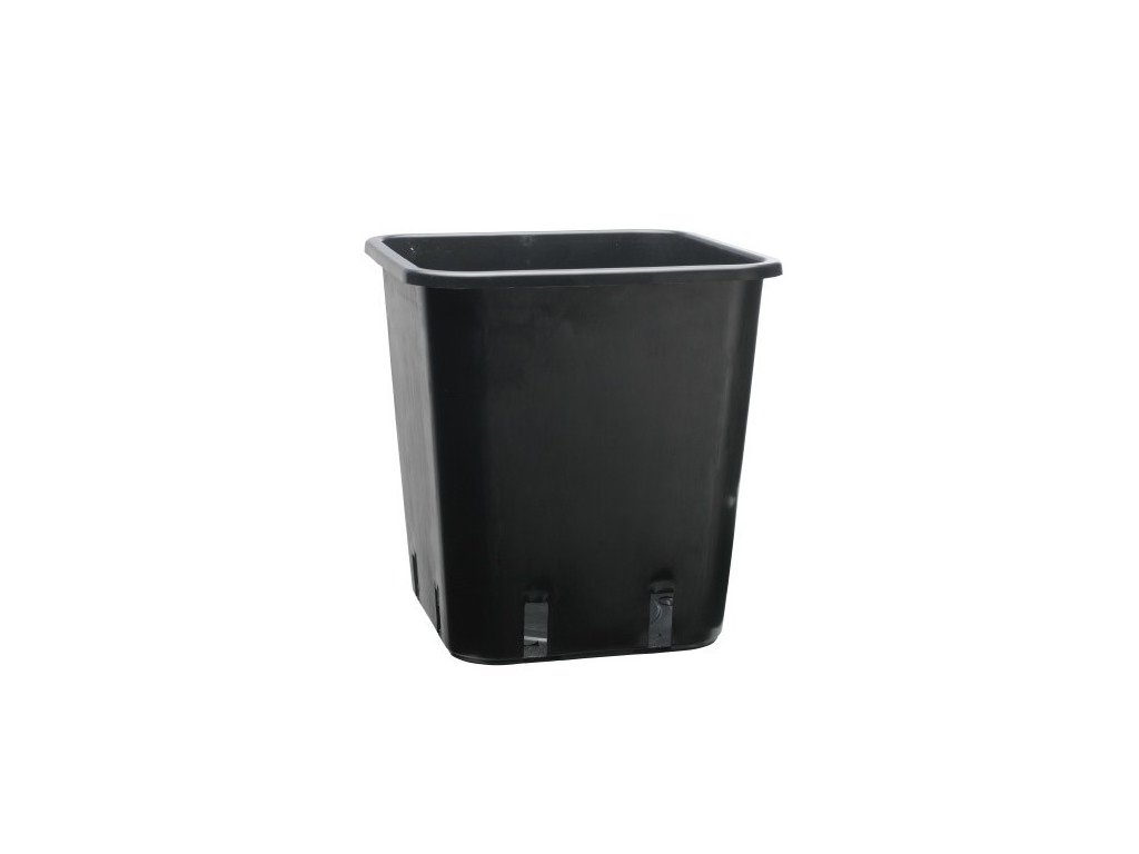 Blumentopf aus Kunststoff 9x9x10 - 0,5l (Verpackung 100 Stück (günstige Verpackung))