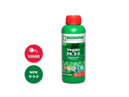BioNova Vegan PK 3-5 (Phosphor + Kalium) (Objem hnojiva 5 l)