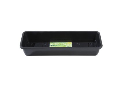 55169 2 garland podmiska plast narrow black 37 5x13 5x6 cm