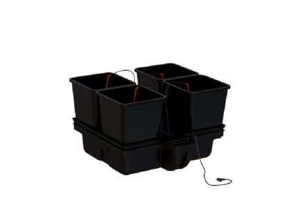 Platinium Hydro Pro 60x60 mit 4 Pflanztöpfen