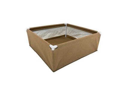 CALI BEDS XL – Hochbeet aus Gewebe 120x120x45 cm
