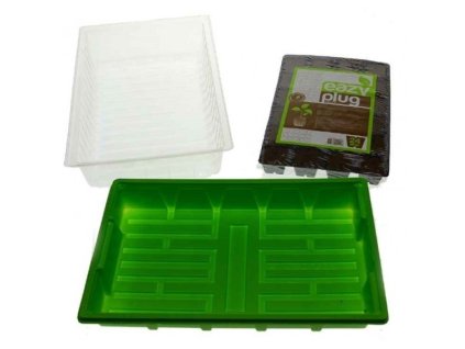HGA Garden Propagator 42 + CT24 Tray + Eazy Plug (für 24 Pflanzen)