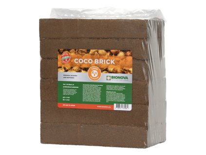 BioNova Kokos-Brikett gepresst 10 l (Coco Brick)