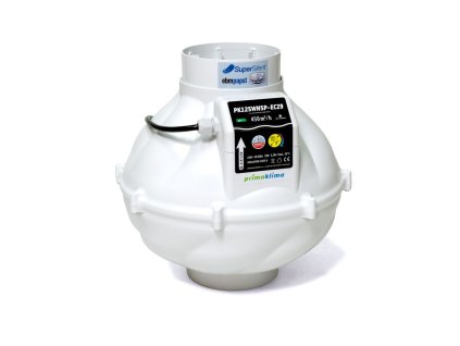 Prima Klima Whisperblower EC 125 mm – 450 m³/h, EC Motor ohne Regelung