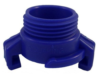 Aquaking Schnellkupplung Blau 1" Außengewinde