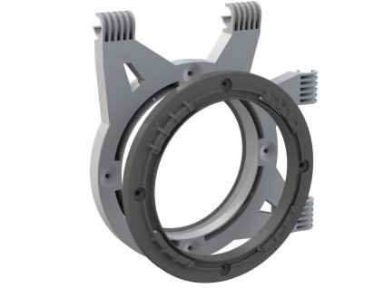 Secret Jardin Ducting Flange DF16 – Flansch für 16 mm Stange