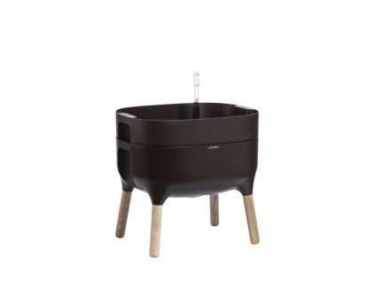 Plastia Urbalive flacher Pflanzbehälter – braun