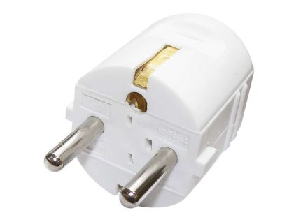 3529 gerader stecker fur verlangerungskabel wei