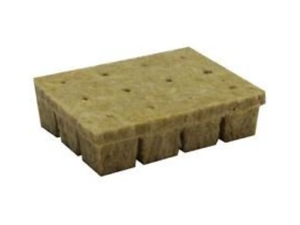 Grodan Pflanzwürfel 36x36x40mm mit Loch (Menge 1 Stück)