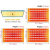 8685 6 azuregrow pflanzenwachstums led panel 240w dimmbar