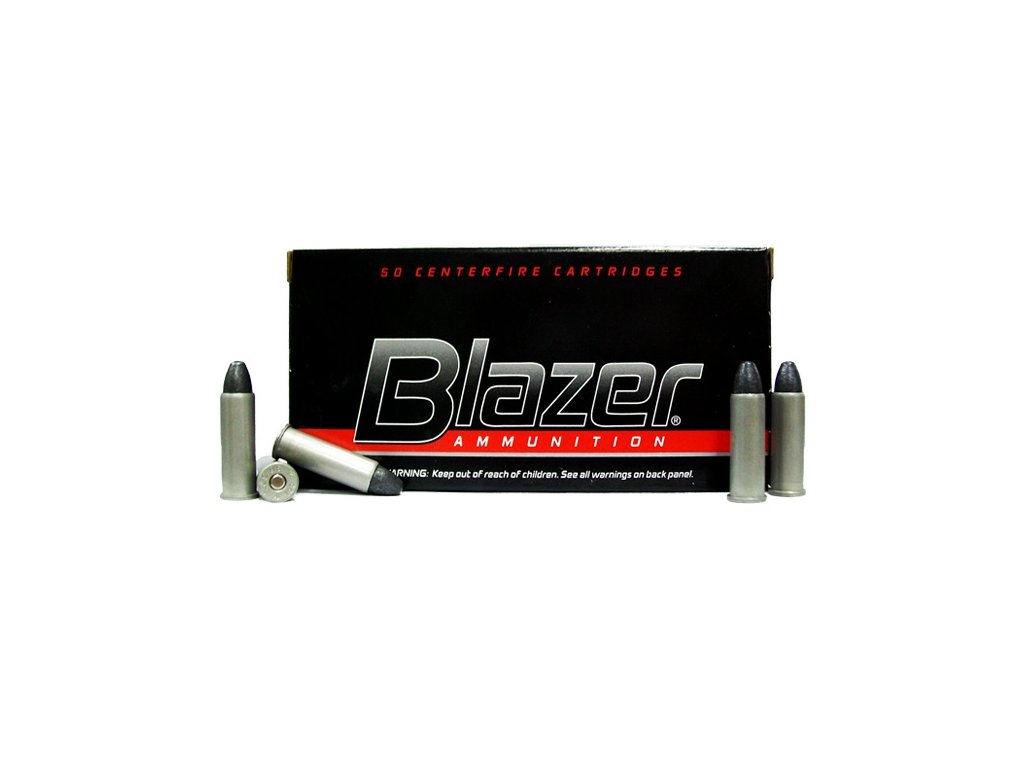 náboj revolverový CCI Blazer Aluminium, .38 Spec, 125gr, LRN, olovo