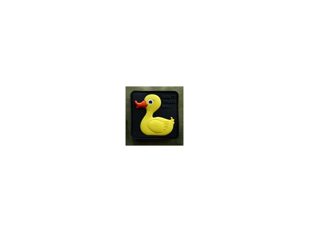 nášivka 3D JTG kachnička žlutá "Tactical duck"
