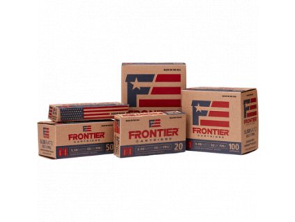 naboj kulovy hornady frontier 223 rem 55gr fmj baleno po 150ks
