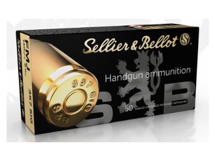 náboj pistolový S&B .357SIG, 140gr/9g, FMJ