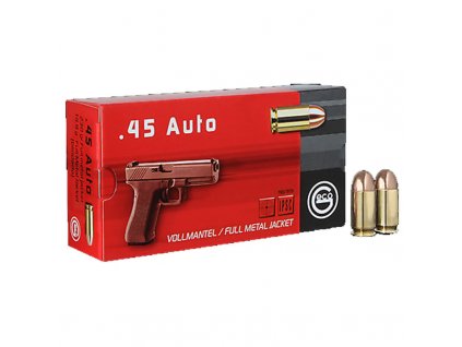 náboj pistolový Geco .45ACP, 230gr/14,9g FMJ