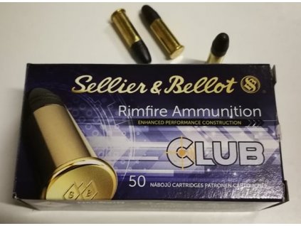 náboj .22LR S&B Club Standard 2,6g/40grs