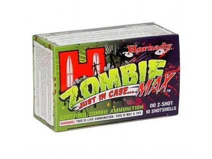 náboj brokový buckshot Hornady Zombie Z-Max, 12/70, 8ks velikost "00" (8,43mm)