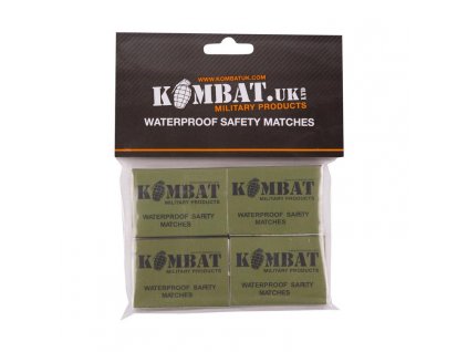 Zápalky KOMBAT voděodolné