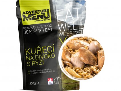 ADVENTURE MENU kuřecí na divoko s rýží