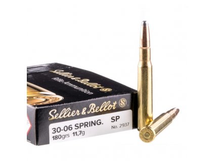 náboj kulový S&B .30-06 Spr., SP 180grs/11,7g střela 2937