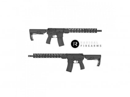 puška samonabíjecí Radical Firearms RF-15 QRC, 7,62x39, 16", černá