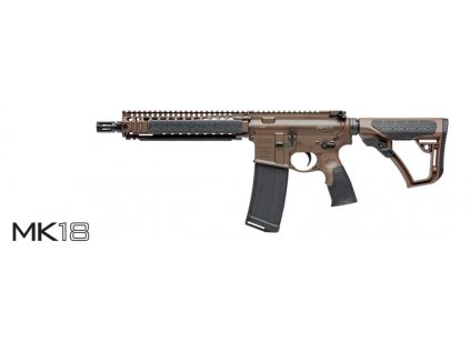 puška samonabíjecí Daniel Defence DDM4 MK18 MilSpec+ RAIL,  223Rem, 10,3"