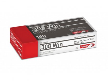 7080 strelivo aguila 308 win fmjbt 150gr