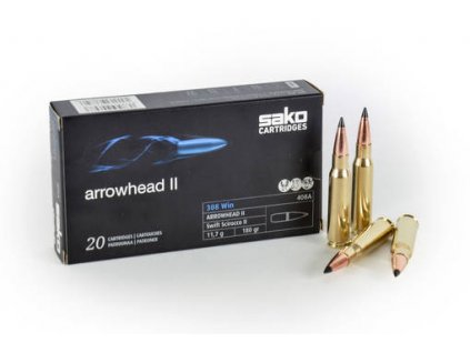 náboj kulový SAKO 308 Win Arrowhead II 11.7/180 SP 408A