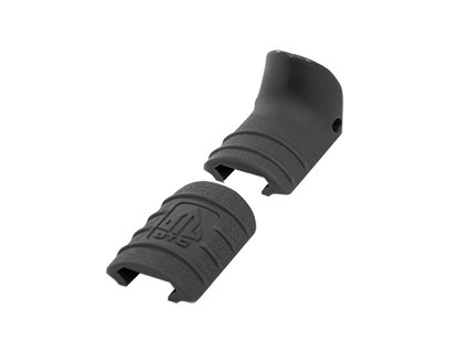 doraz na předpažbí UTG Compact Tactical Hand Stop, pryž, s krytkou railu