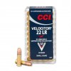 náboj .22LR CCI VELOCITOR, CPHP, 40gr/2,59g