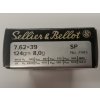 náboj kulový S&B 7,62x39 SP 124grs/8,0g, střela 2943