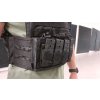 GA nosič plátů - taktická vesta černá
