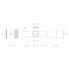 puškohled Hawke Sidewinder 30,  4,5-14x44,  osv.osnova 1/2 MilDot, 30mm