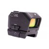 opplanet falke model cms 1x25mm closed micro reflex sight clear visible 3 moa dot reticle black one size fal30 0029 a 1