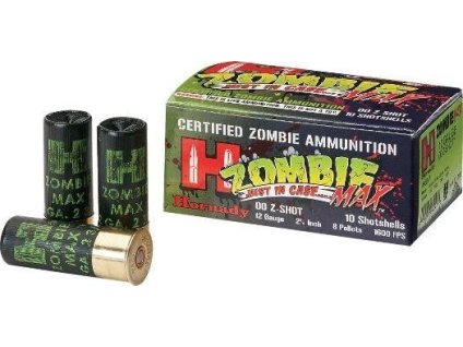 Hornady, Zombie Z-Max, 12x70mm, 8ks střel No.:00 (8,43mm)