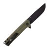 Folding Knife F1 Alpha OD Green G10 Black Tekto Knives 2