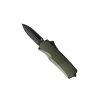 A5 Spry Mini Automatic OTF Knife OD Green Dagger 1 Tekto Knives
