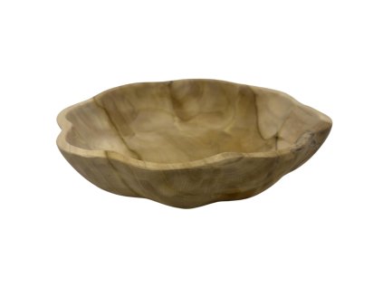 Mísa Rose 25x6,5 – <table width="386">
<tbody>
<tr>
<td width="386">Dřevěná mísa s jemnými florálními liniemi, která připomíná květinový motiv.</td>
</tr>
</tbody>
</table> | GS Furniture