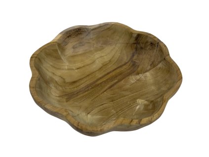 Mísa Rose 30x8 – <table width="386">
<tbody>
<tr>
<td width="386">Dřevěná mísa s jemnými florálními liniemi, která připomíná květinový motiv.</td>
</tr>
</tbody>
</table> | GS Furniture