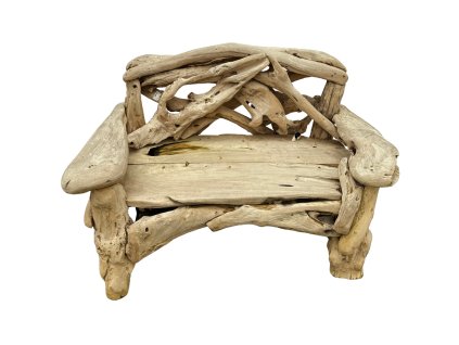 Lavice kořen teak 140x80x102 – <p>Unikátní lavice z teakového kořene, který tvoří její originální a přirozený design.</p> | GS Furniture