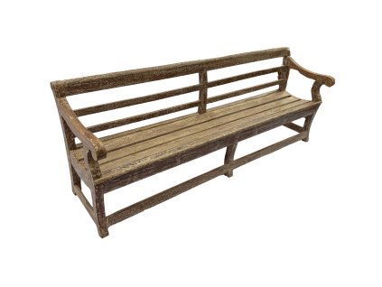 Lavice dřevo 234x60x90 – <p>Dřevěná venkovní lavice, která spojuje přírodní vzhled s pevností a pohodlím.</p> | GS Furniture