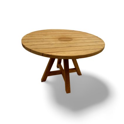 Stůl kul. Teak 120x79