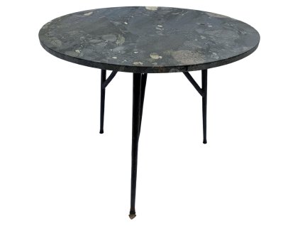 Stůl Cadiz 91x77 – <p>Kamenný stůl s jedinečným designem, který propojuje eleganci přírodního materiálu s uměleckým zpracováním.</p> | GS Furniture
